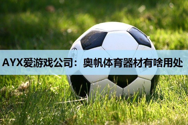 AYX爱游戏公司：奥帆体育器材有啥用处