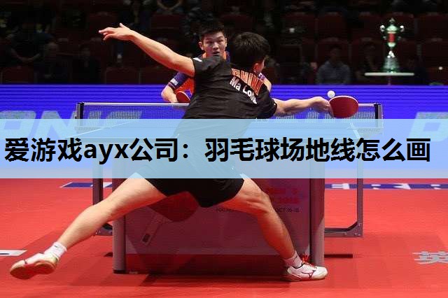 爱游戏ayx公司：羽毛球场地线怎么画